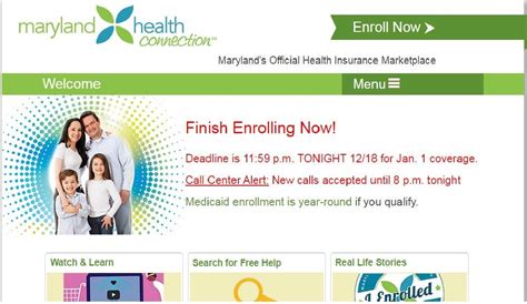 maryland health connection sign in to account
